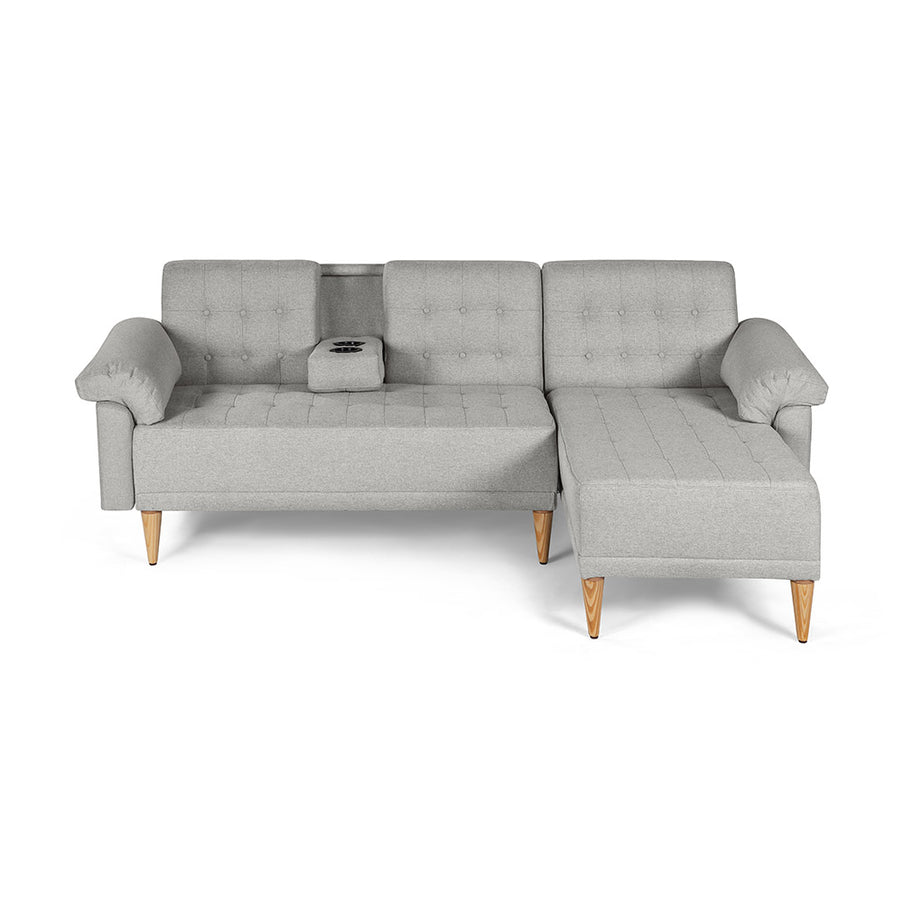 Sala Modular Chica Brunello Gris Claro