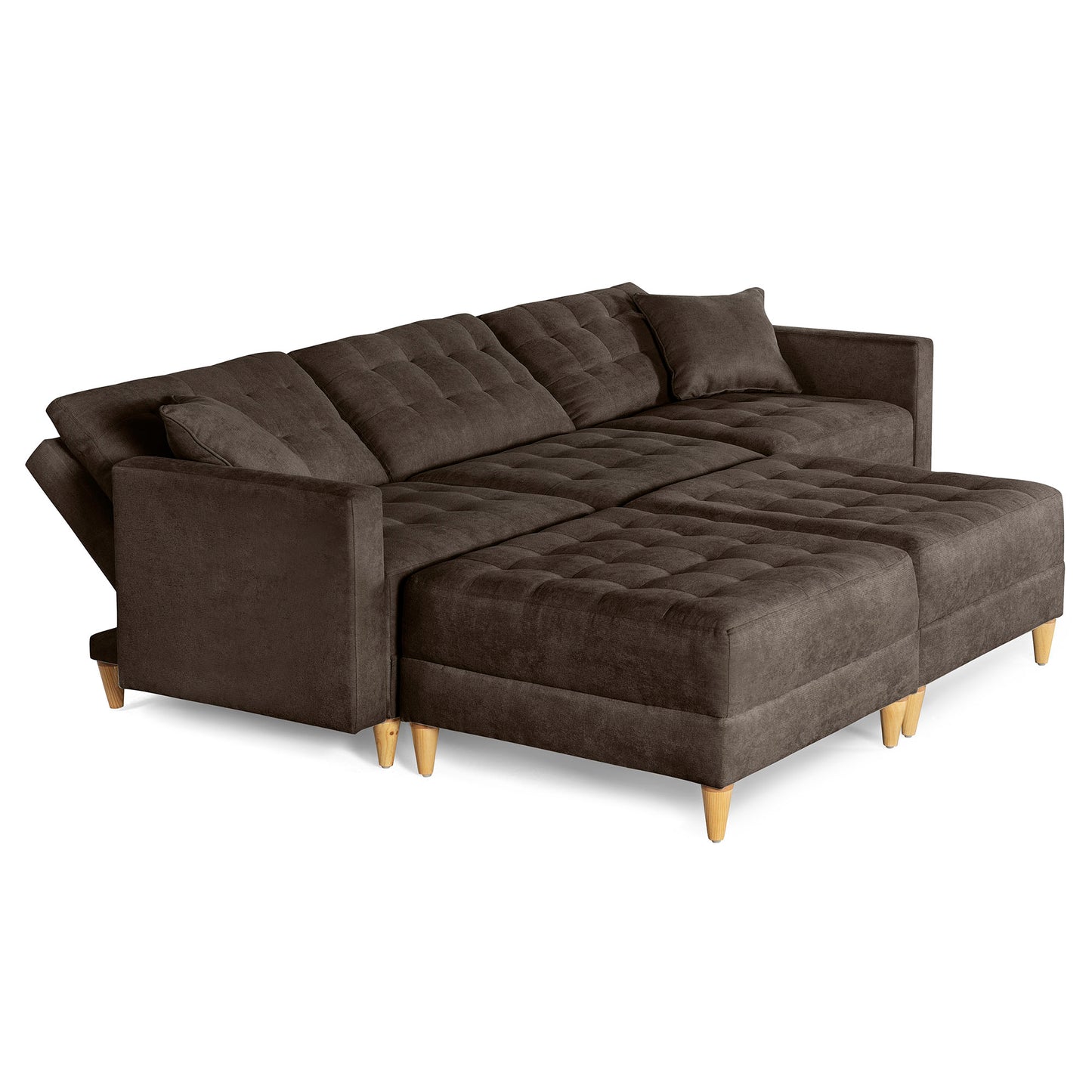 Sala Modular Godric de 5 modulos Color Chocolate