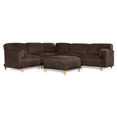 Sala Modular de 6 modulos Zavian Color Chocolate