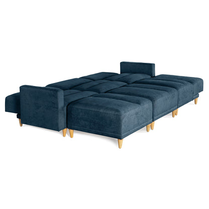 Sala modular Avalon de 6 modulos Color Azul