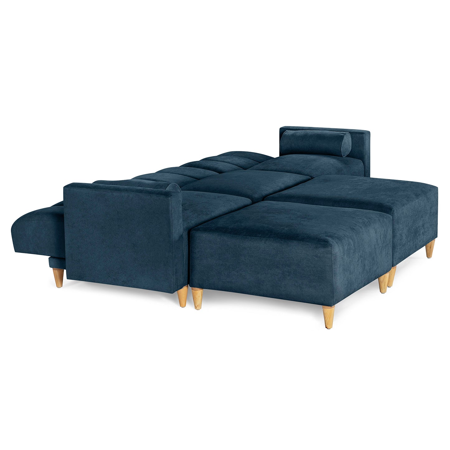 Sala Modular Kieran de 5 modulos Color Azul