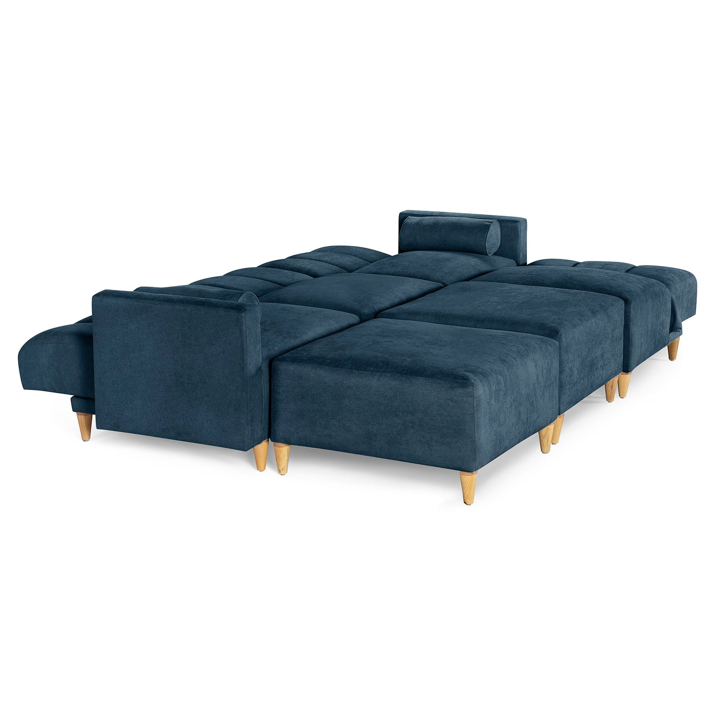 Sala Modular Kieran de 6 modulos Color Azul