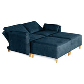 Sala modular Morelli de 4 modulos Color Azul