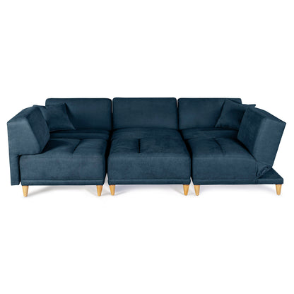 Sala modular Avalon de 6 modulos Color Azul