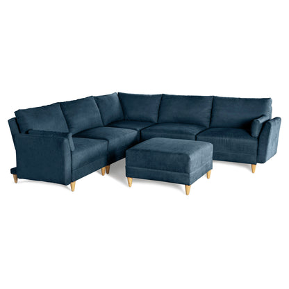 Sala modular Everyn de 6 modulos Color azul