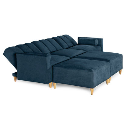 Sala Modular Kieran de 5 modulos Color Azul