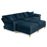 Sala Modular Maristella de 5 modulos Color Azul