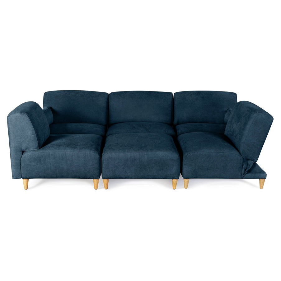 Sala Modular de 6 modulos Zavian Color Azul