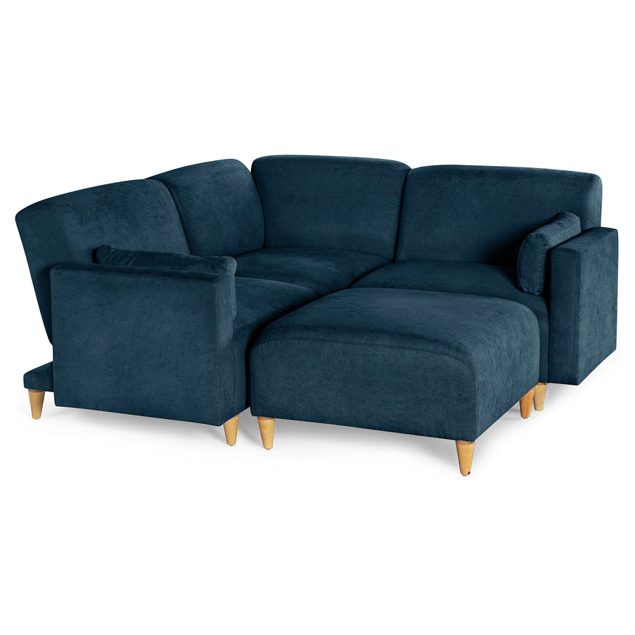 Sala Modular de 4 modulos Zavian Color Azul