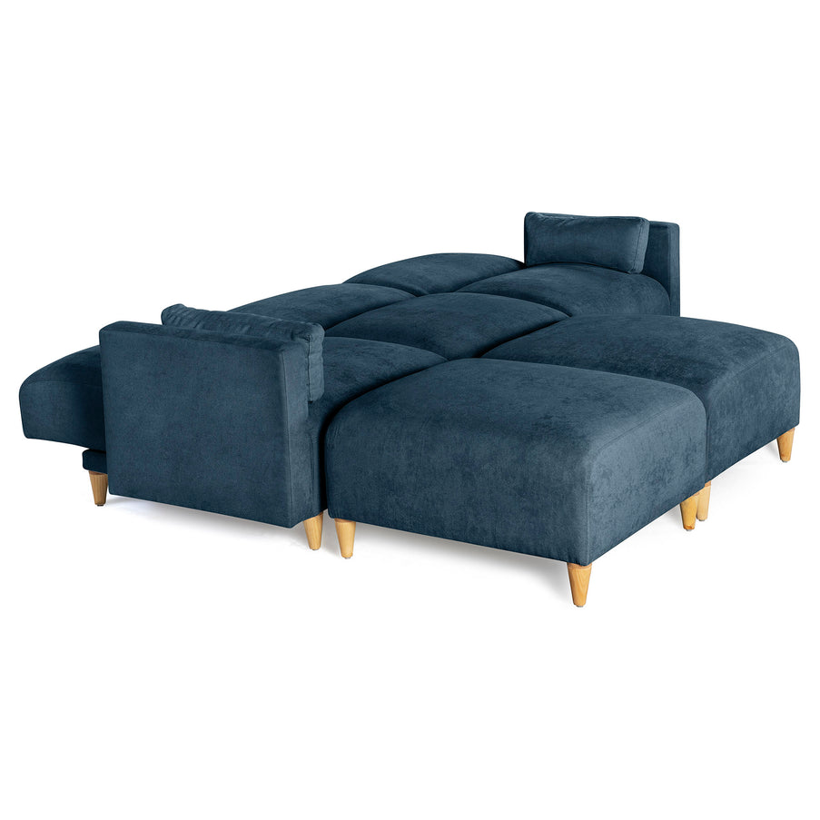 Sala Modular de 5 modulos Zavian Color Azul