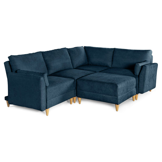 Sala modular Everyn de 5 modulos Color Azul