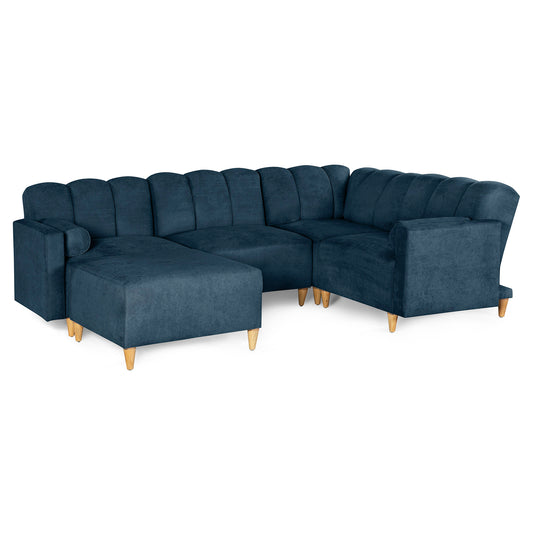 Sala Modular Kieran de 5 modulos Color Azul