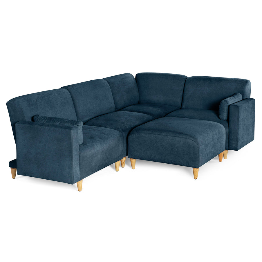 Sala Modular de 5 modulos Zavian Color Azul