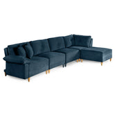 Sala Modular Maristella de 5 modulos Color Azul