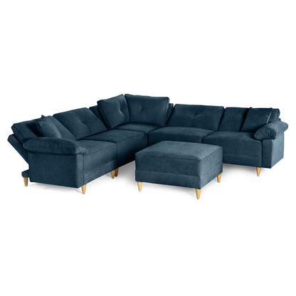 Sala Modular Maristella De 6 modulos Color Azul