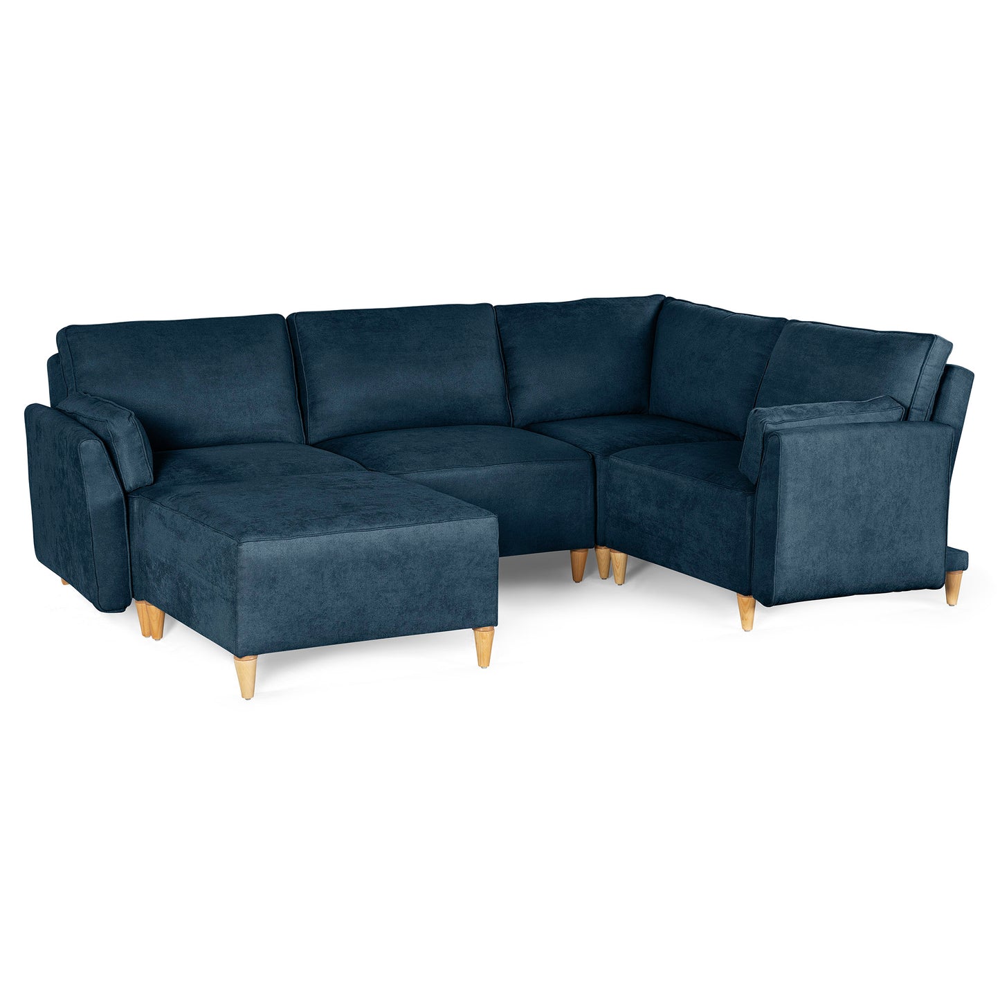 Sala modular Morelli de 5 modulos Color Azul