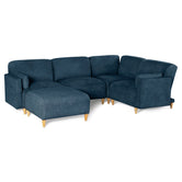 Sala Modular de 5 modulos Zavian Color Azul