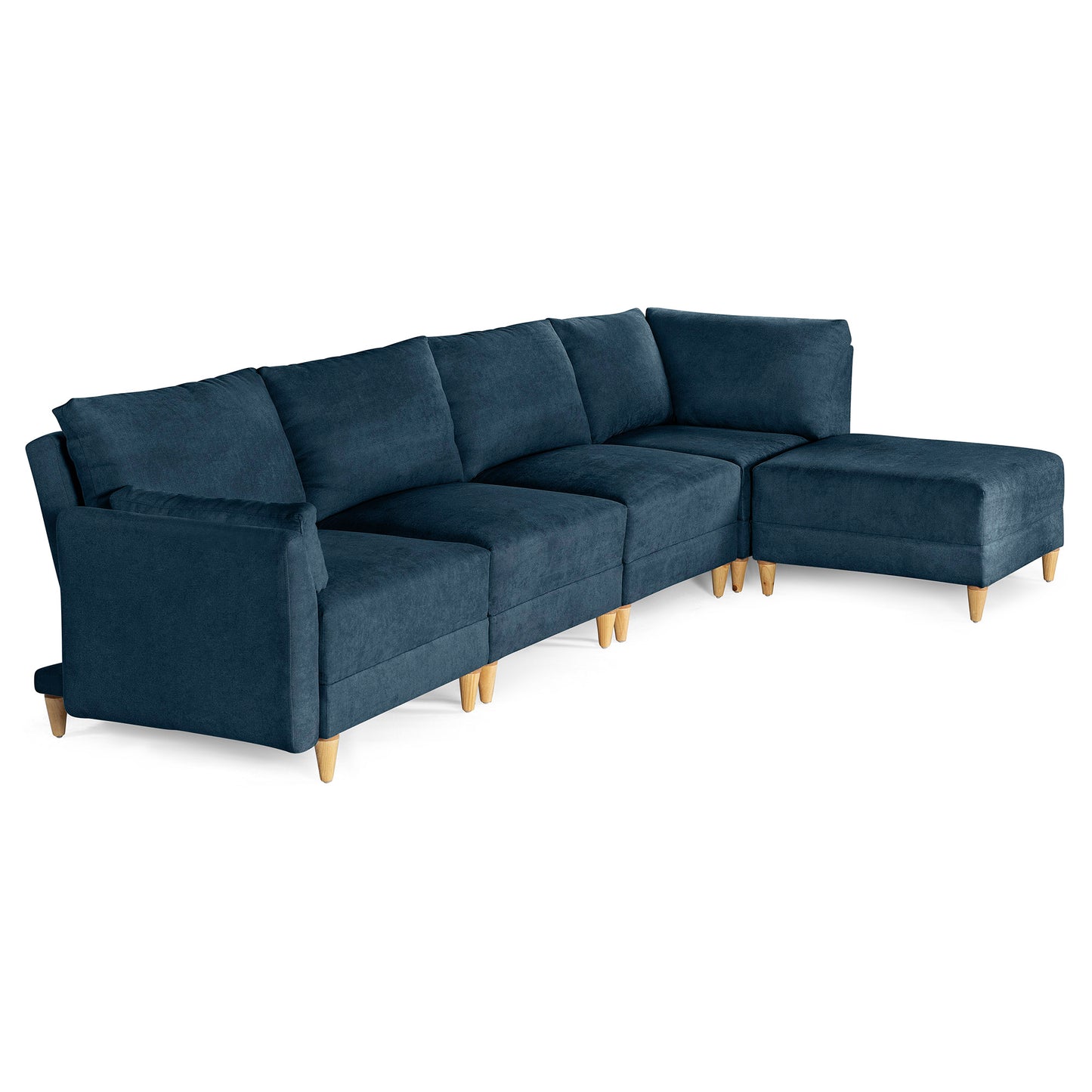 Sala modular Everyn de 5 modulos Color Azul