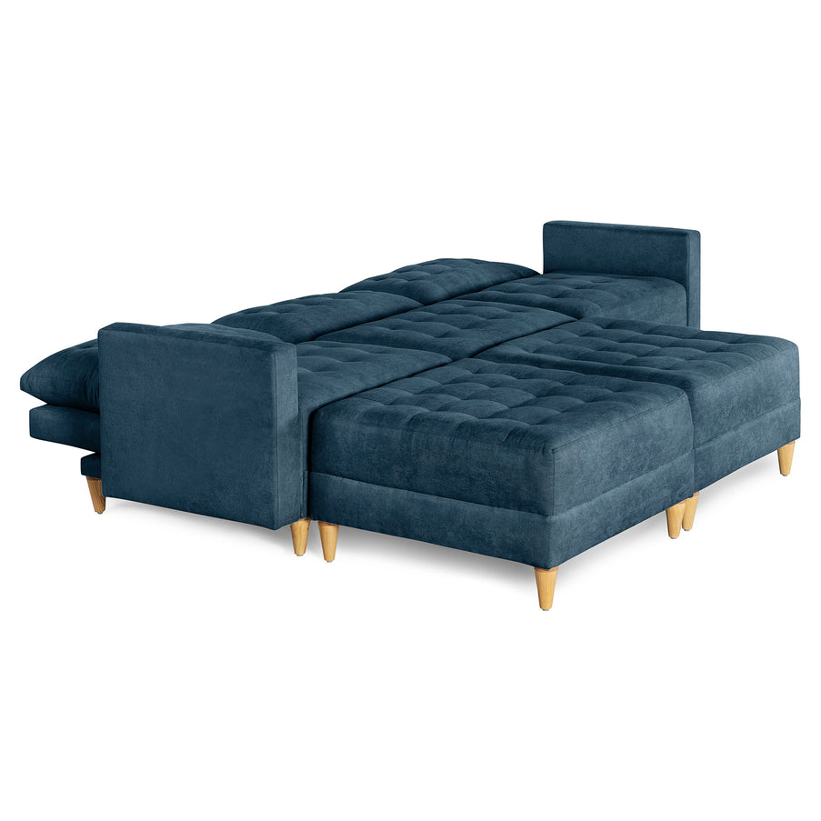 Sala Modular Godric de 5 modulos Color Azul