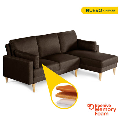 Sala Modular Chica Kissa Color Chocolate