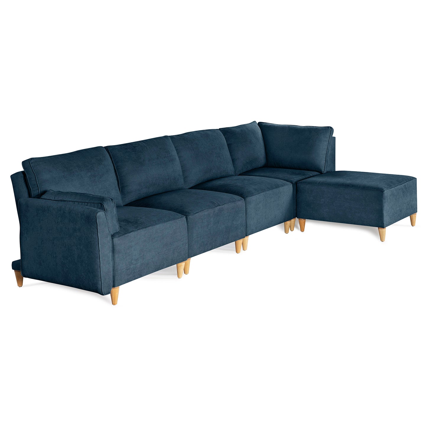 Sala modular Morelli de 5 modulos Color Azul