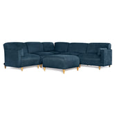 Sala Modular de 6 modulos Zavian Color Azul