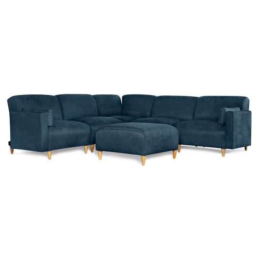 Sala Modular de 6 modulos Zavian Color Azul