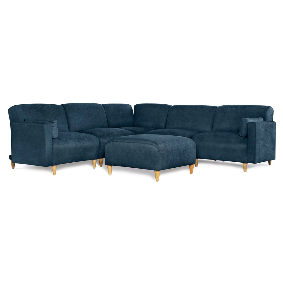 Sala Modular de 6 modulos Zavian Color Azul