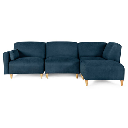 Sala Modular de 4 modulos Zavian Color Azul