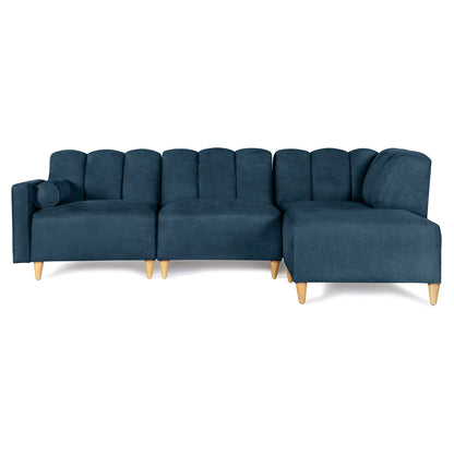 Sala Modular Kieran de 4 modulos Color Azul