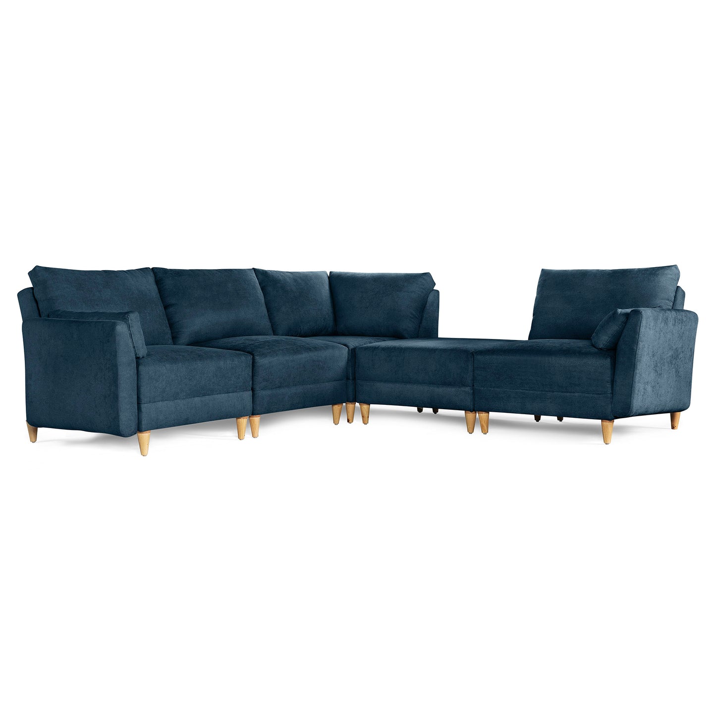 Sala modular Everyn de 5 modulos Color Azul