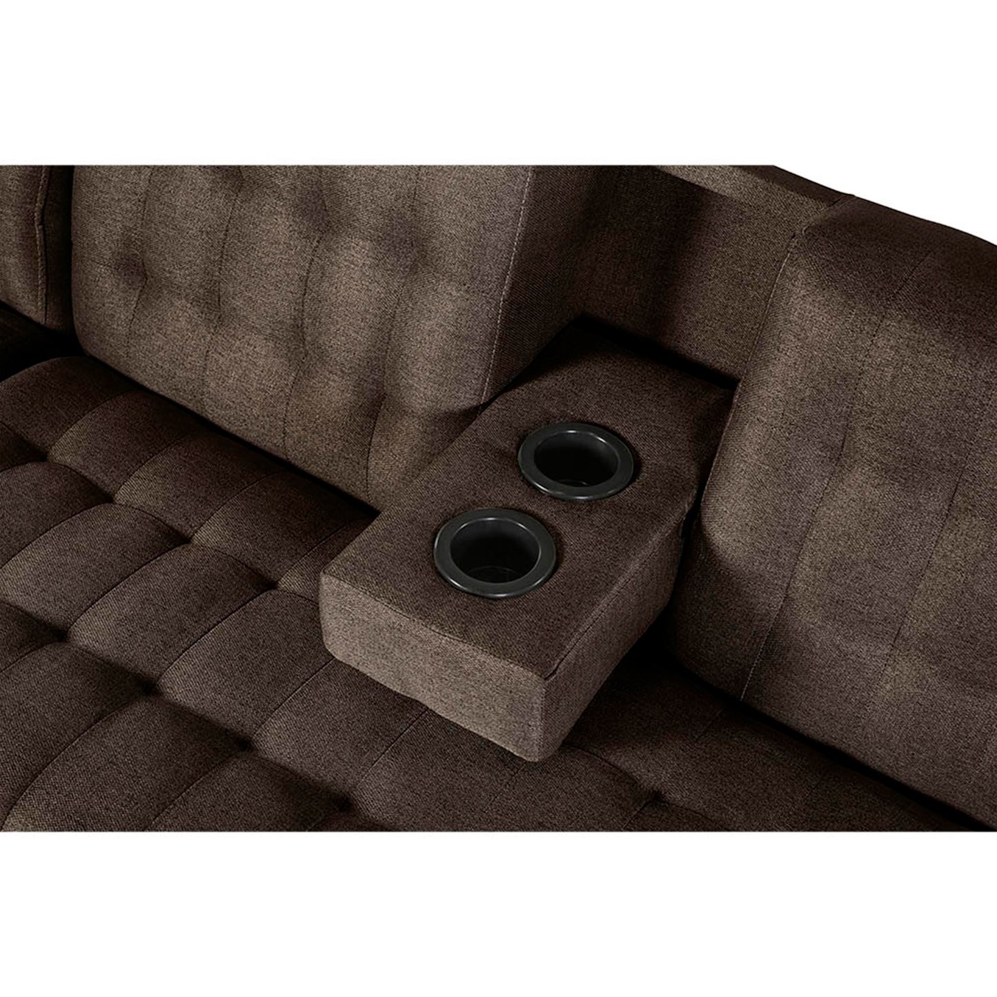 Sala Modular Doble Chaise Boyd Color Chocolate