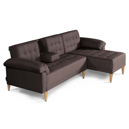 Sala Modular Chica Brunello  Chocolate - Oferta