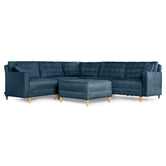 Sala Modular Godric de 6 modulos Color Azul