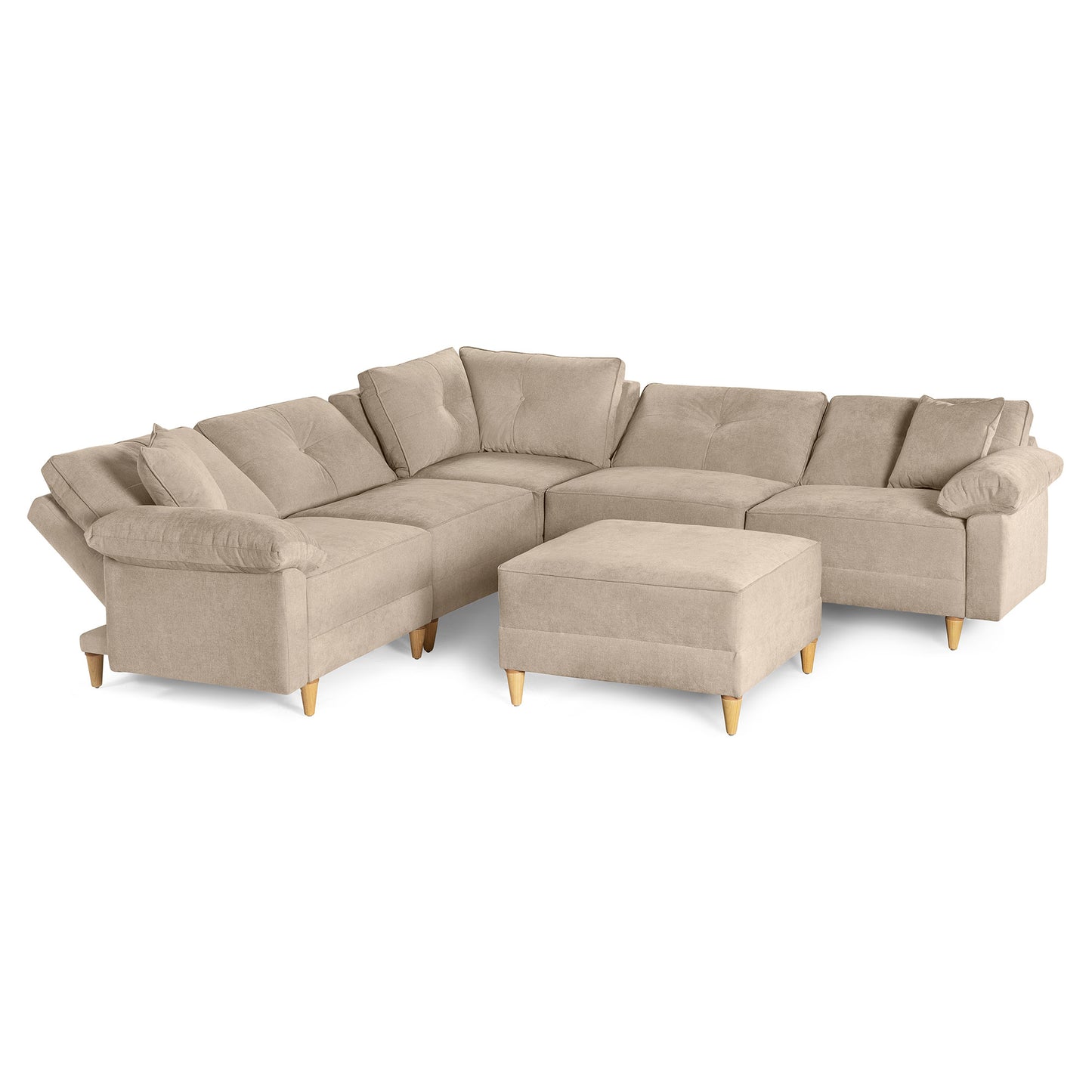 Sala Modular Maristella De 6 modulos Color Arena