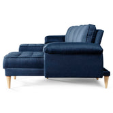 Sala Modular Doble Chaise Salazar Color Azul