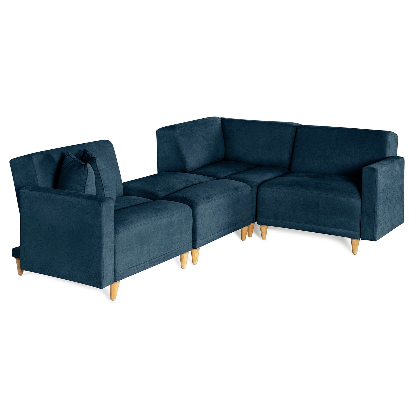 Sala modular Avalon de 4 modulos Color Azul