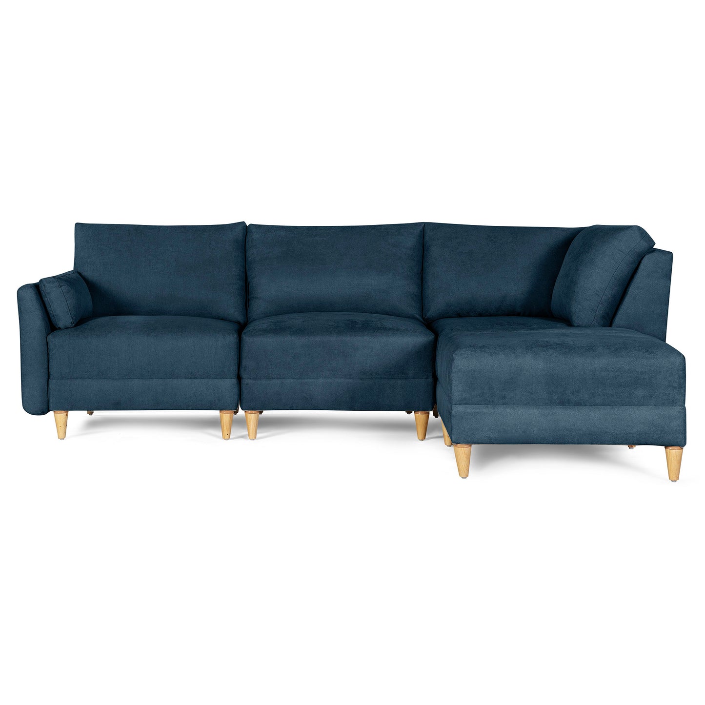 Sala modular Everyn 4 modulos Color Azul