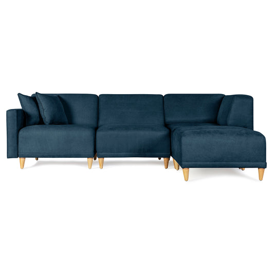 Sala modular Avalon de 4 modulos Color Azul