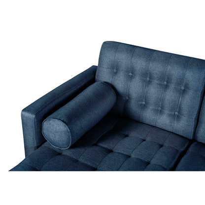 Sala Modular Doble Chaise Brandon Azul