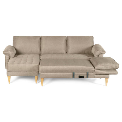 Sala Modular Doble Chaise Salazar Color Arena