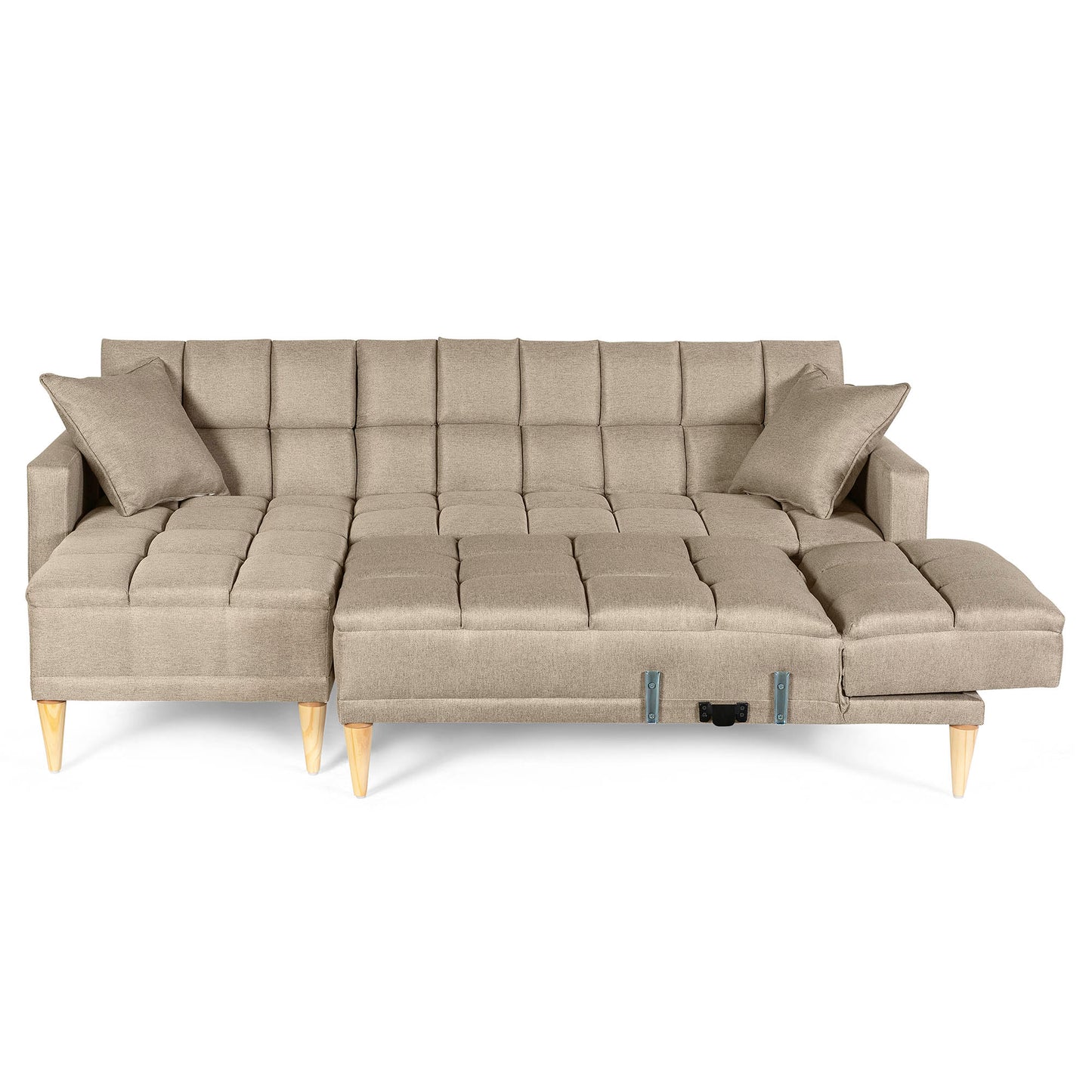 Sala Modular Doble Chaise Travis Color Arena