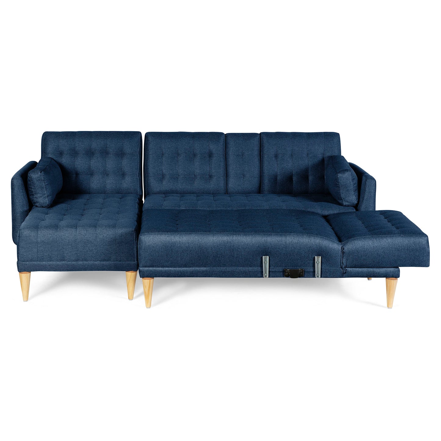 Sala Modular Doble Chaise Boyd Color Azul