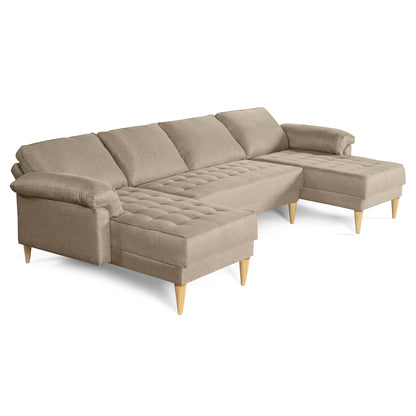Sala Modular Doble Chaise Salazar Color Arena