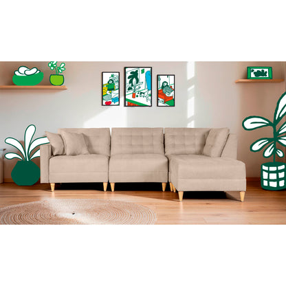 Sala Modular Godric de 4 modulos Color Arena