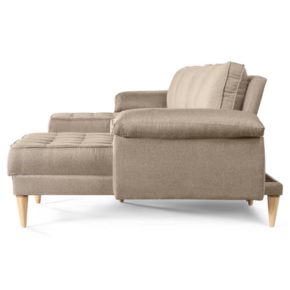 Sala Modular Doble Chaise Salazar Color Arena