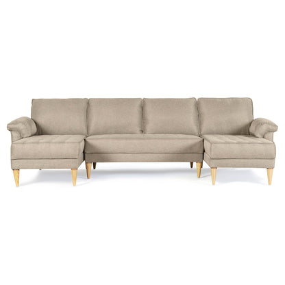 Sala Modular Doble Chaise Salazar Color Arena