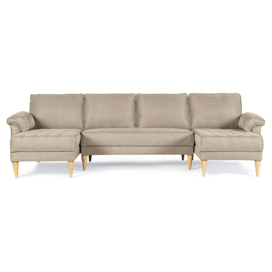 Sala Modular Doble Chaise Salazar Color Arena