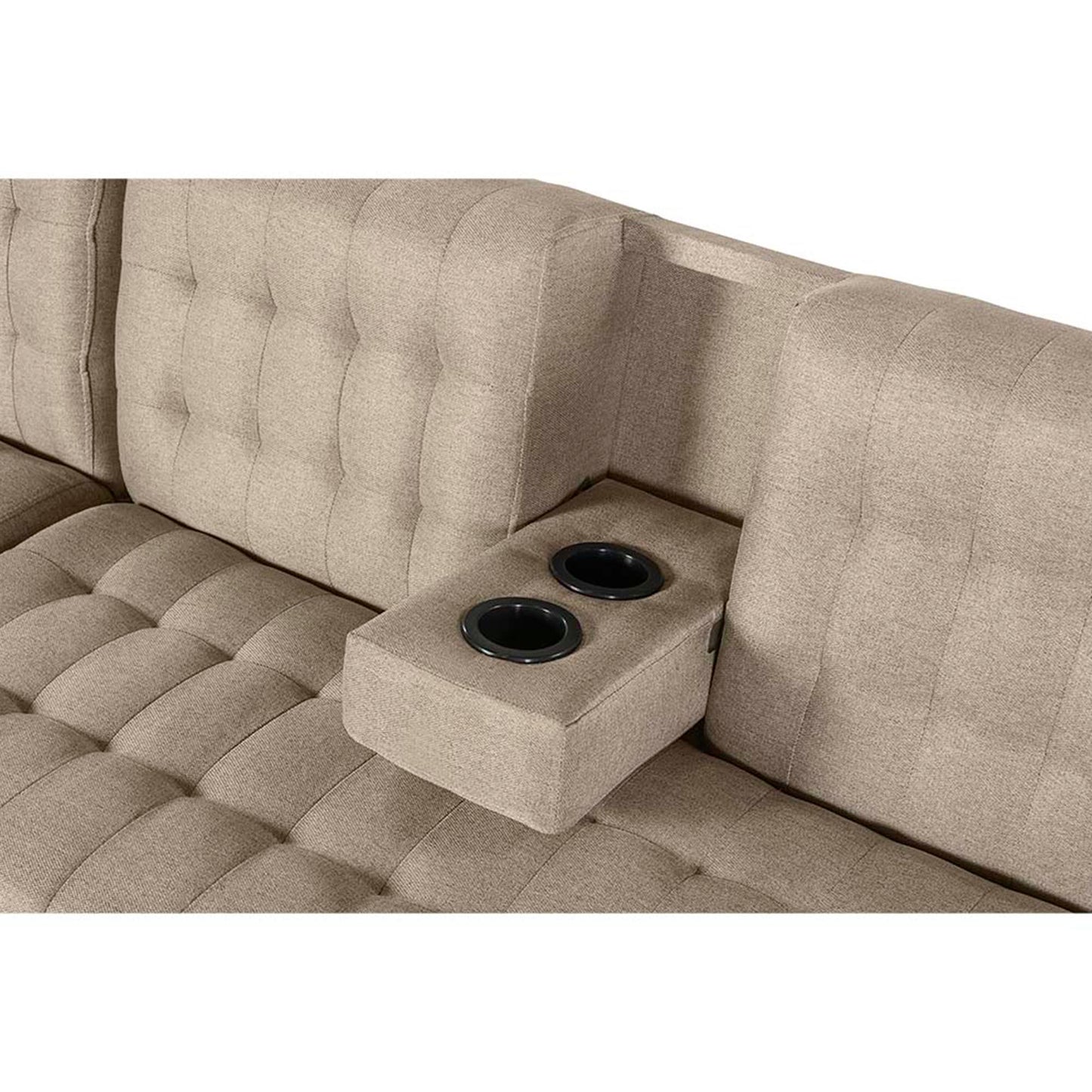 Sala Modular Doble Chaise Marietta Color Arena