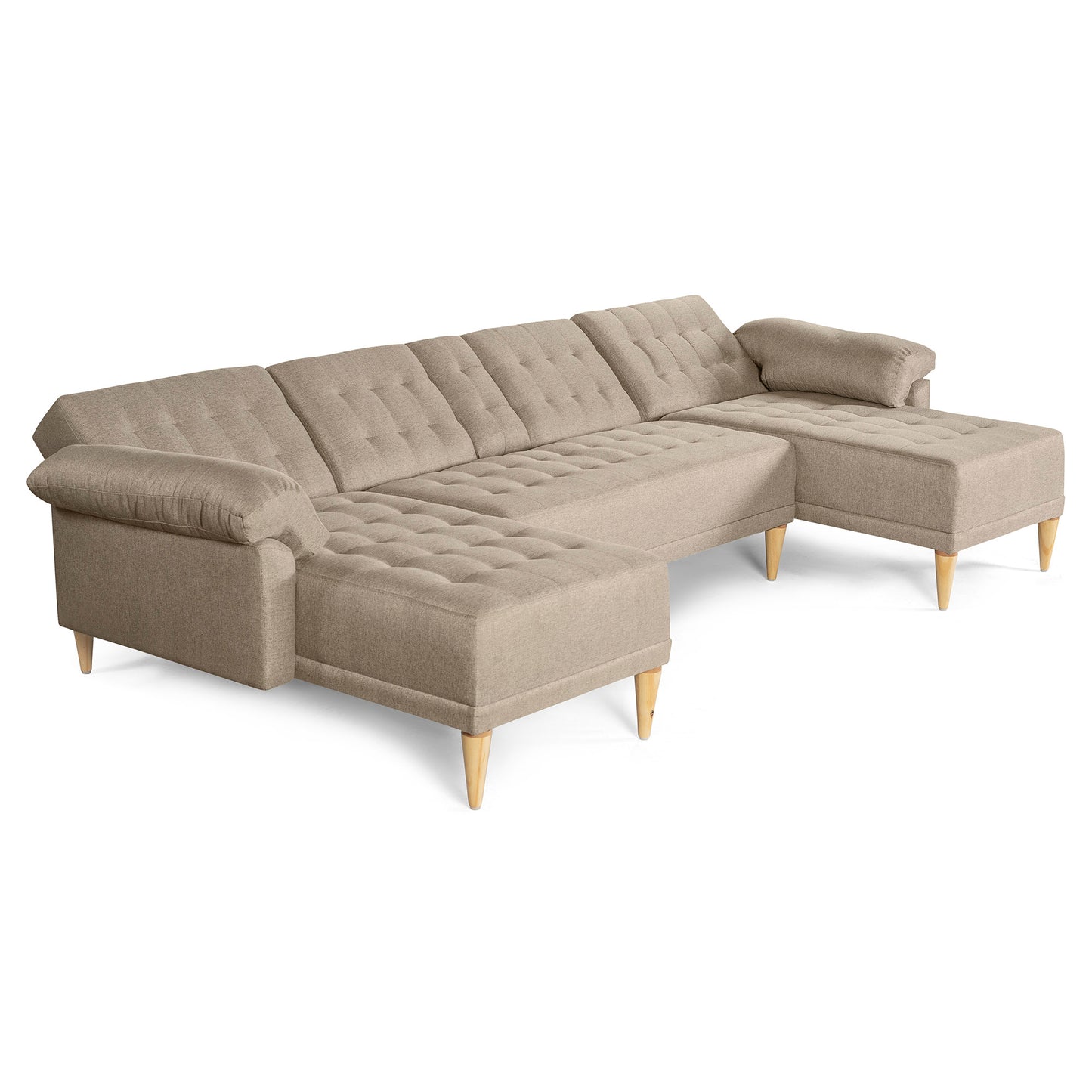 Sala Modular Doble Chaise Barker Color Arena